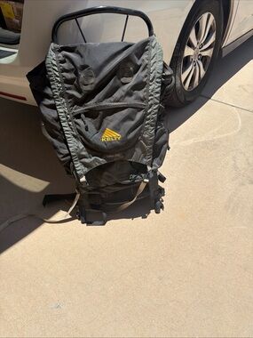 Kelty Black and Gray Expedition Backpack frame  3200 hiking back backpack